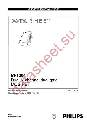 BF1204 T/R datasheet  